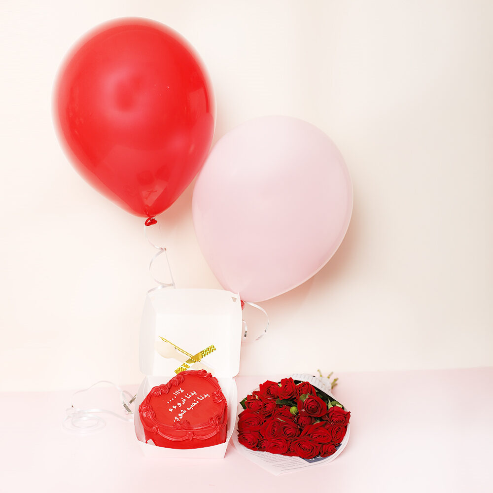 Love Heart Cake Combo 41