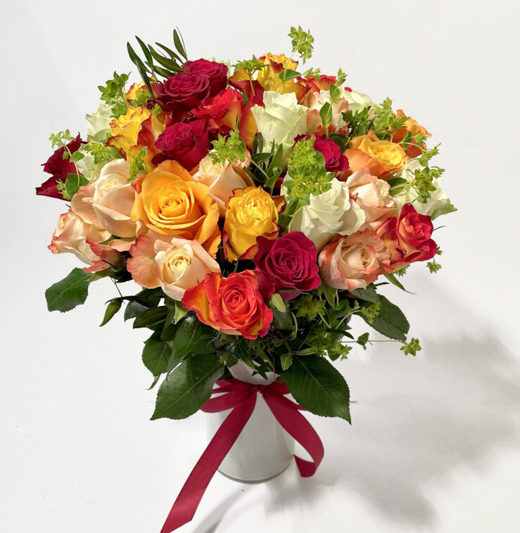 Dolce Vita- multicoloured roses (Classic)