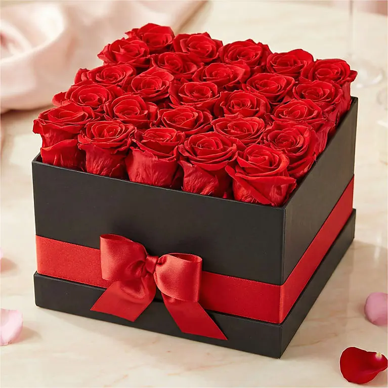 Luxury Red Forever Roses