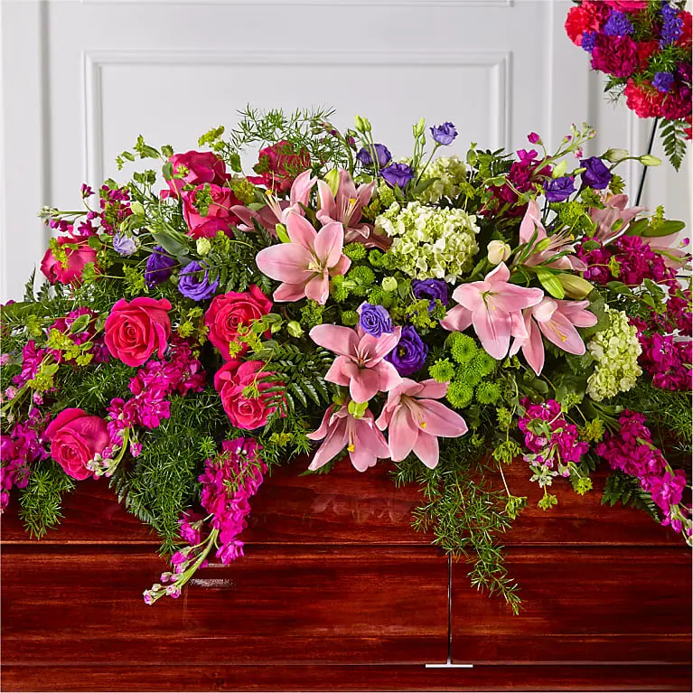 Radiant Tribute Casket Spray