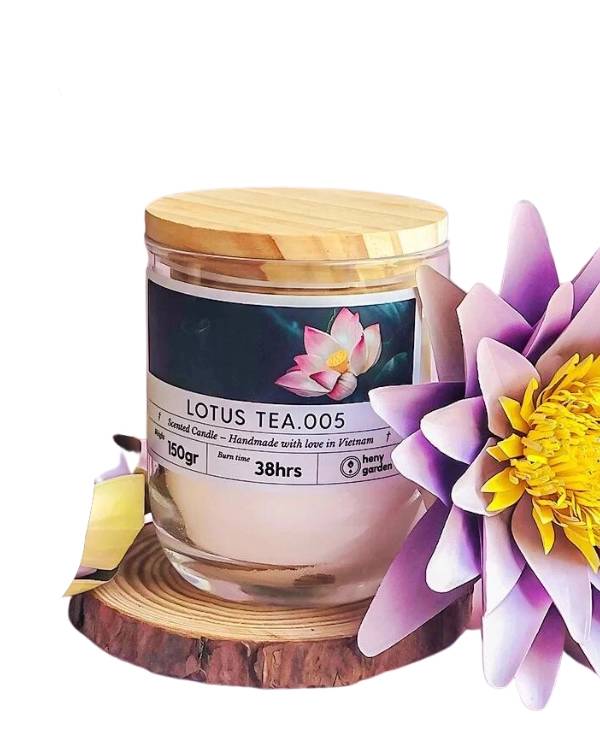 Lotus Tea Perfumed Candle (Basic)