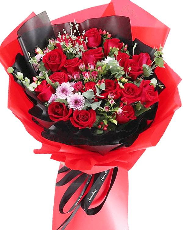 Hot Red Roses (Basic)