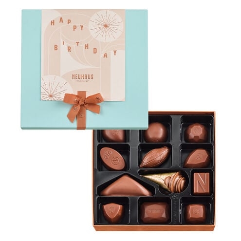 Happy Birthday Gift Box Small - Milk