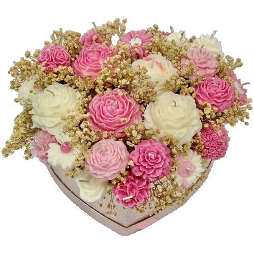 Pink Blossom Scented Candles