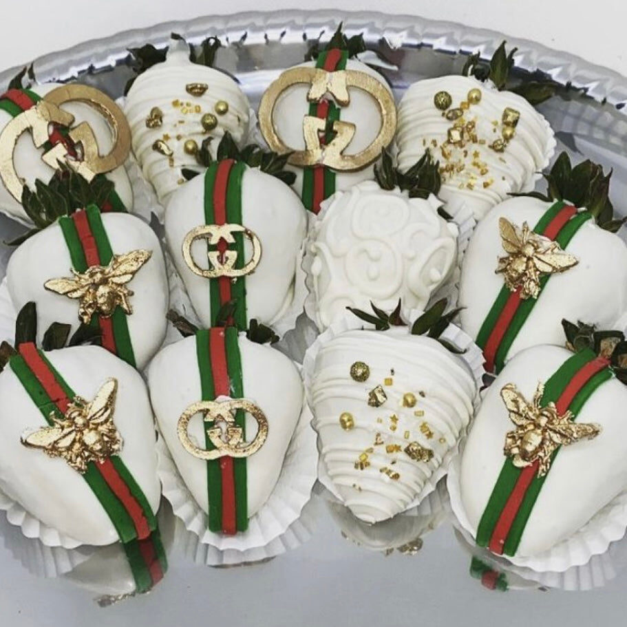 Gucci Swiss Chocolate-Dipped Strawberries