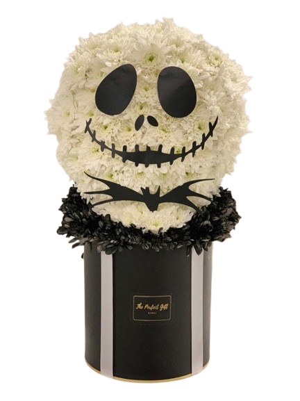 Skull In Tux Flower Box