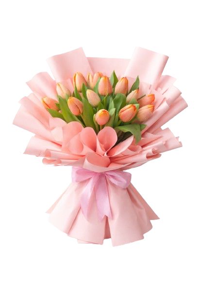 10 Red Ecuadorian Roses Basket