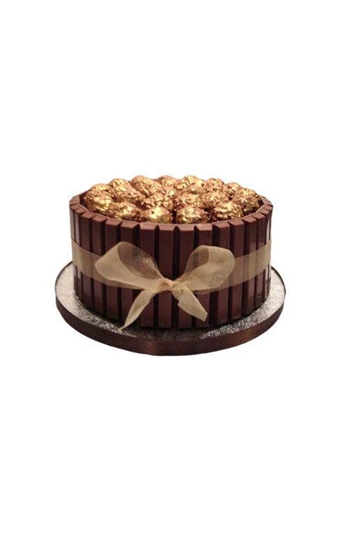 Ferrero Rocher Kit Kat Chocolate Cake (6 inches)
