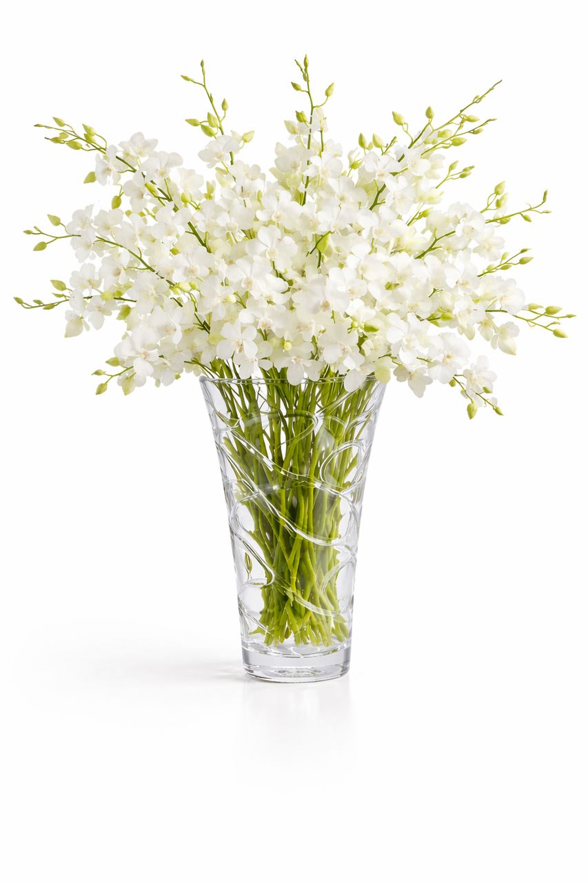 Grand White Orchids Bouquet