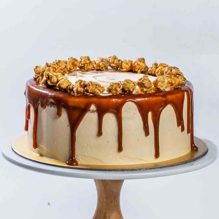 Salted Caramel Popcorn Cake 5 inches (5 Inches)