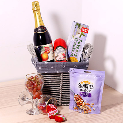 Sparkling Juice Gift Basket