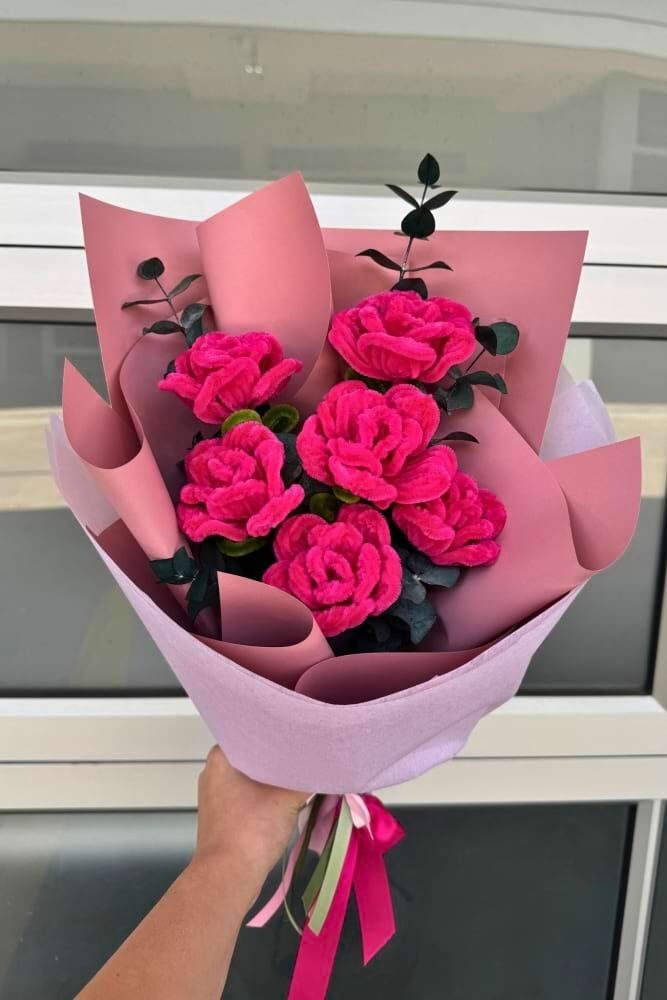 Forever Pink Rose Bouquet (3 Stems)