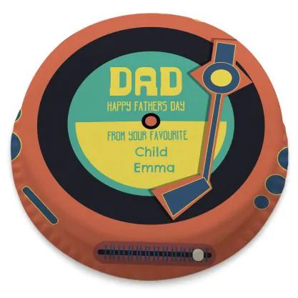 Father's Day Record Cake (letterbox gift cake (serves 2-4))