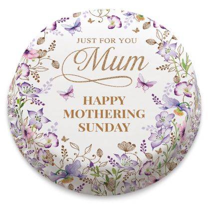 Lilac Mothering Sunday Cake (small party cake (serves 10-12))