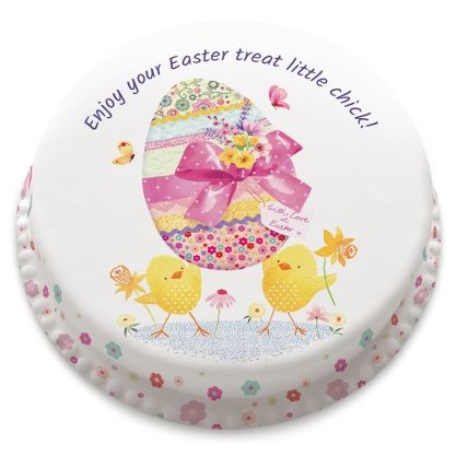 pretty easter egg cake (letterbox gift cake(serves 2-4))