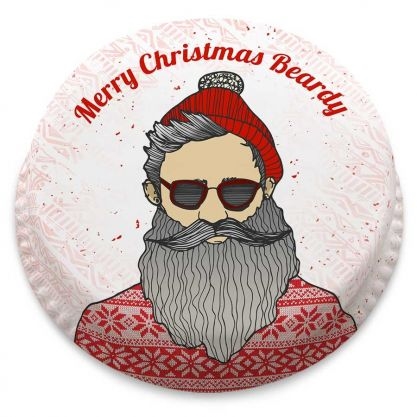 Hipster Santa Cake (letterbox gift cake (serves 2-4))
