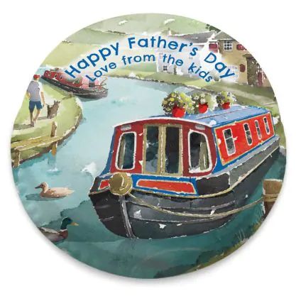 dad's boat cake (letterbox gift  cake(serves 2-4))