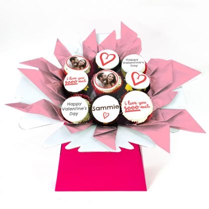 diy much love cupcake bouquet