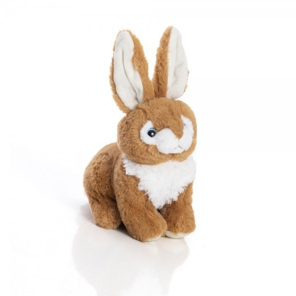 Plush Rabbit 21 Cm Seated Luna Brown