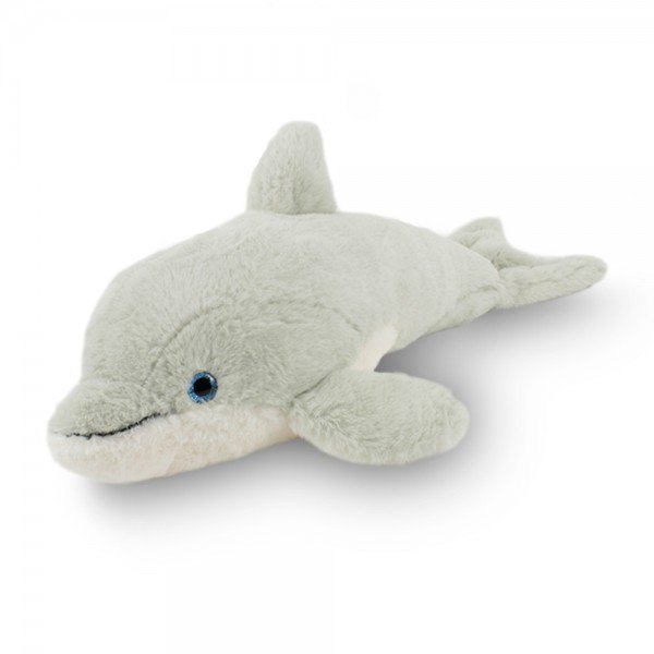 50 Cm Plush Dolphin - Winter Gray