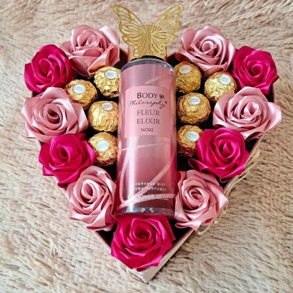 Elegant Heart Shape Gift Set