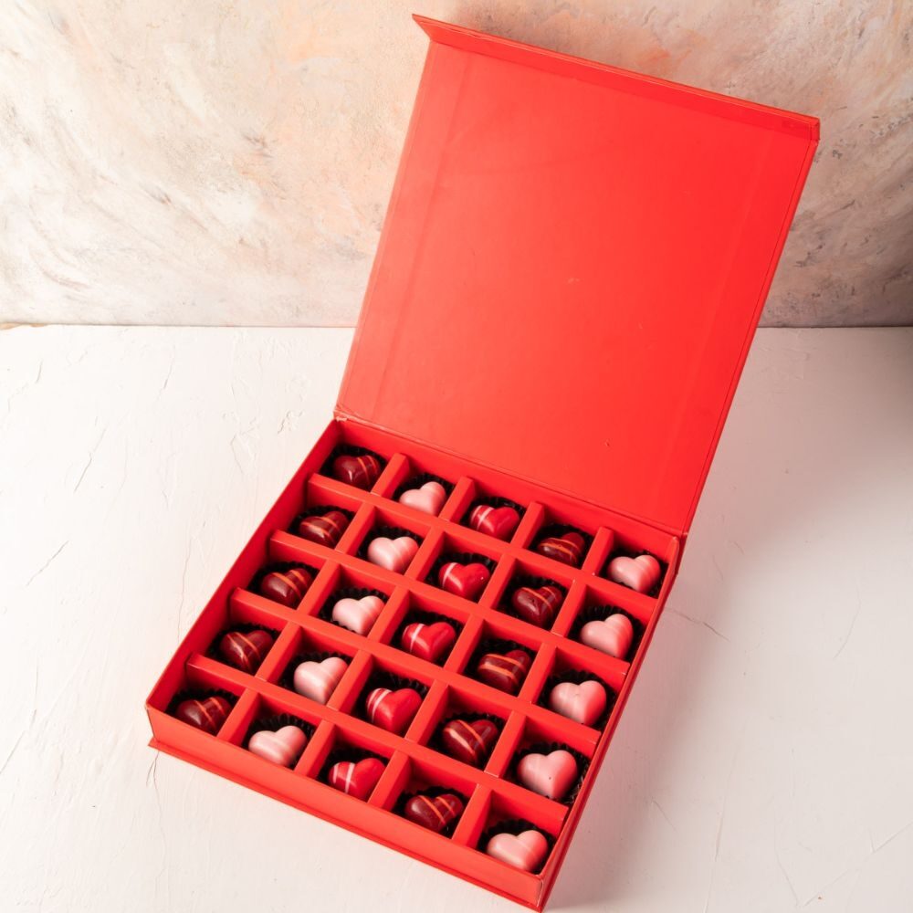 Assorted Milk Chocolate 25 Hearts