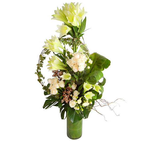 Dotingly - Lilies Flower Arrangement