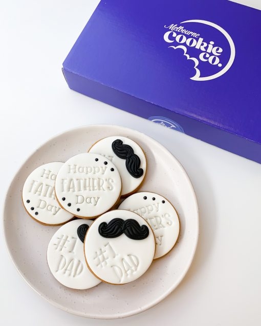 Father’s Day Cookies – Gift Box – Happy Father’s Day (Box of 6)