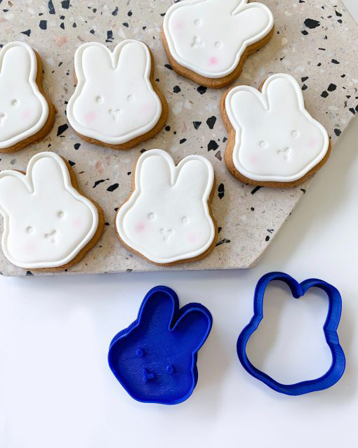CUTE EASTER BUNNY CUTTER AND EMBOSSER