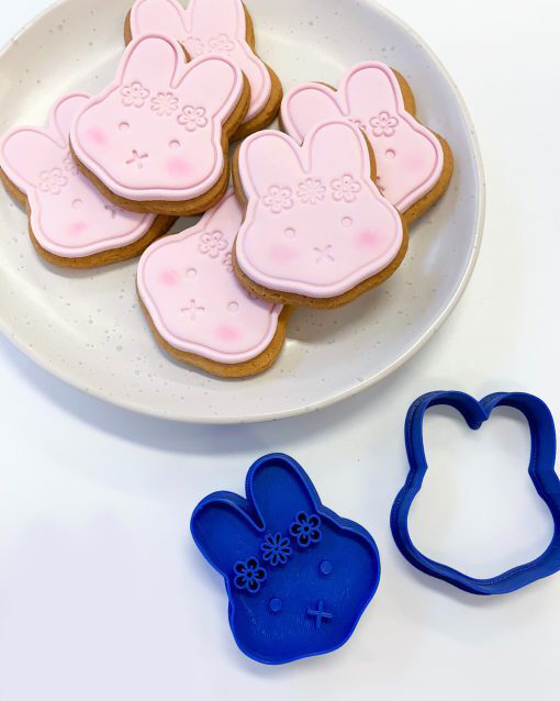 BOHO EASTER BUNNY CUTTER AND EMBOSSER