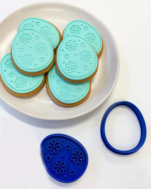 EASTER EGG CUTTER AND EMBOSSER SET