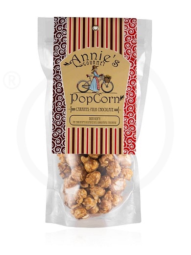 5 Popcorn «Milk Chocolate-Caramel» from Attica "Annie's Popcorn" 100g