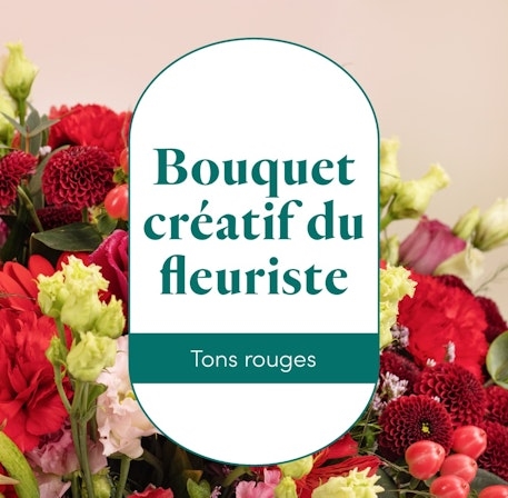 The creative bouquet from the red florist (Normal)