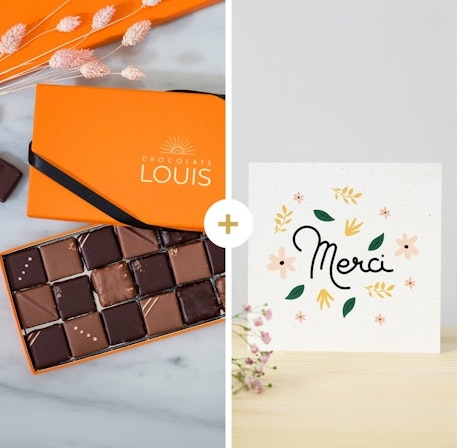 Chocolates to say thank you?