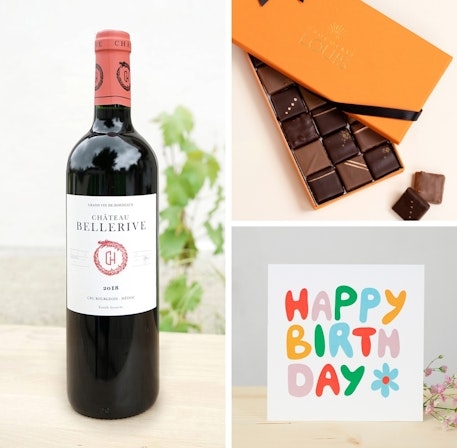 Gourmet birthday gift set