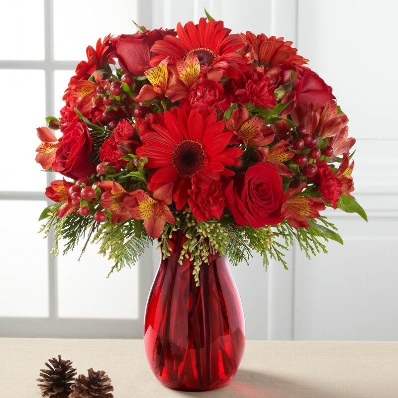 Spirit of the Season Bouquet (Shown)