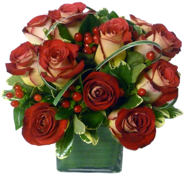 Roses & Berries (As Shown)