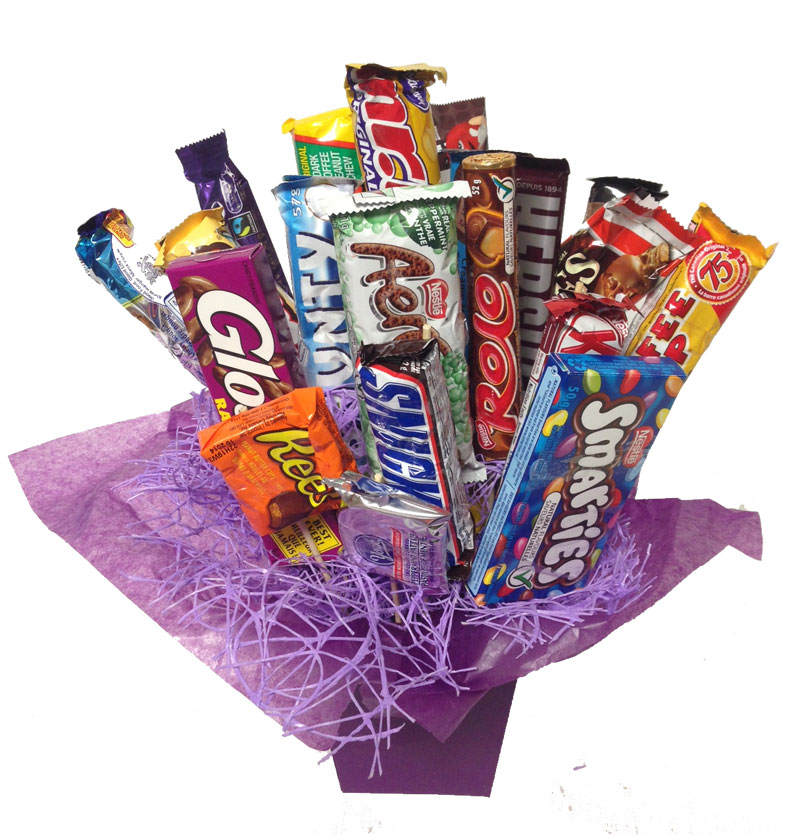 Purple Chocolate Bouquet (Small)