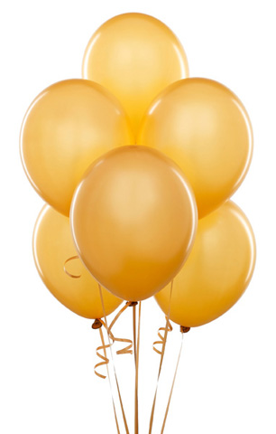 Orange Balloon bouquet (Small)