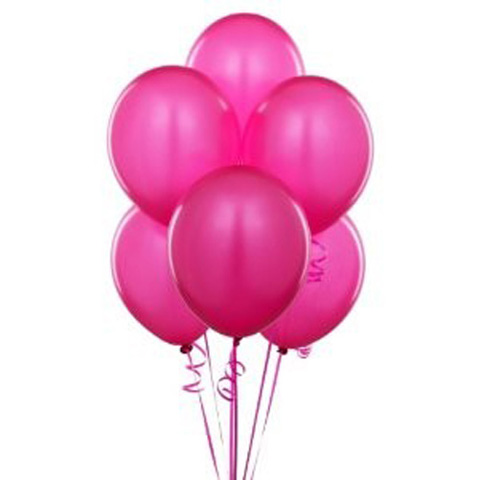 Hot Pink Balloon bouquet (Small)