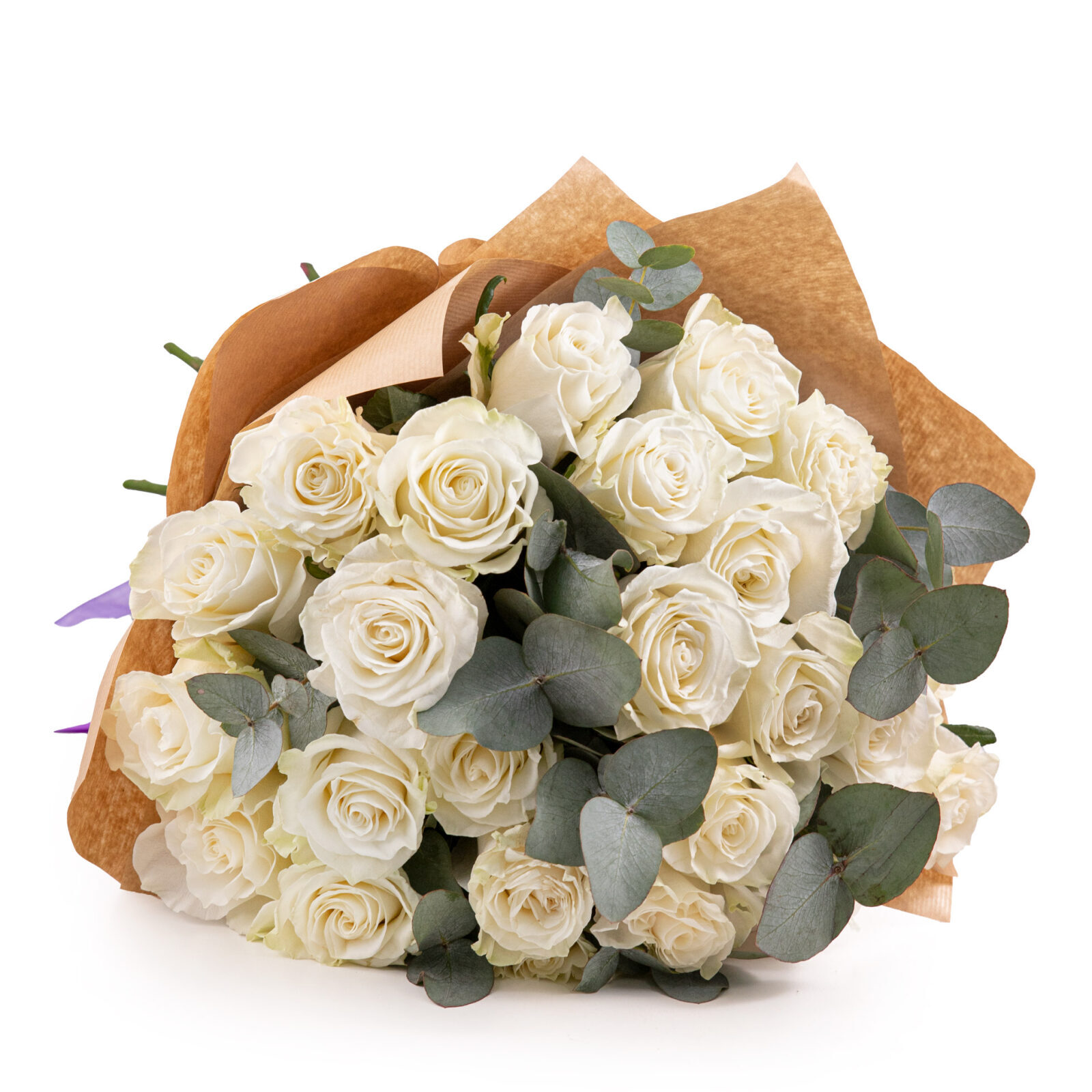 Bouquet of white Elegance roses (Standard)