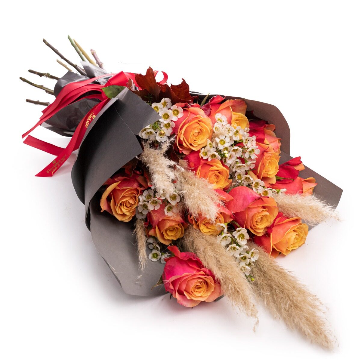 Bouquet Autumn orange roses (Standard)