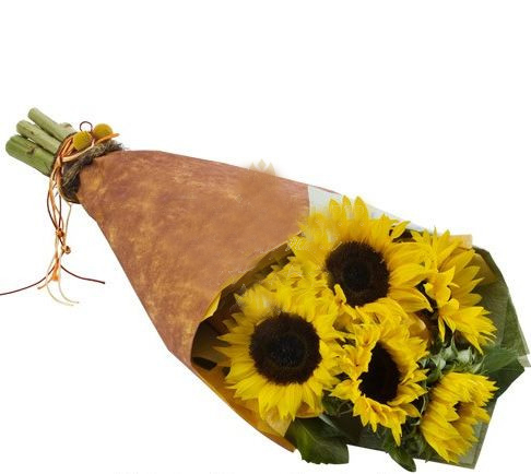 Bouquets In Romania - Sunflowers (Standard)