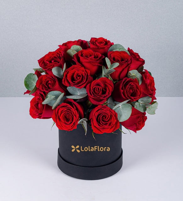 Box of Red Roses