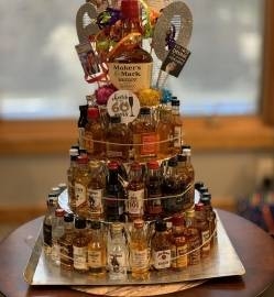 Cake of Mini Alcohols (25 Bottles)