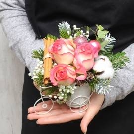 Cute Winter Cart