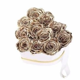 Flower box «Golden Kiss»