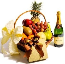 Fruits, Chocolates And Champagne
