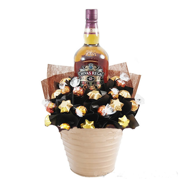 Chocolate &amp; Chivas Regal Whisky