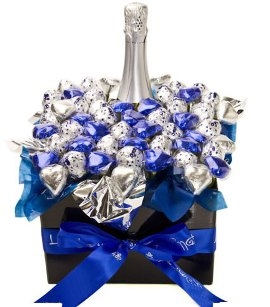 Champaign And Chocolate Arrangement